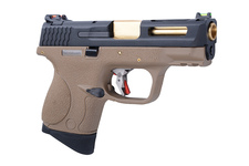 Replika pistoletu 3.8 MP Compact Force  - tan