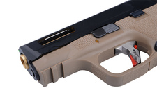 Replika pistoletu 3.8 MP Compact Force  - tan