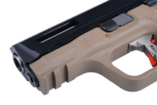 Replika pistoletu 3.8 MP Compact Force  - tan
