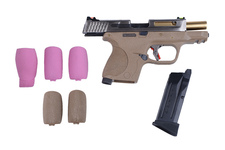 Replika pistoletu 3.8 MP Compact Force  - tan