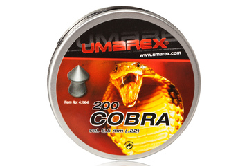 śrut 5,5 mm UMAREX COBRA szpic molet 200 szt.
