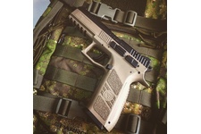 Pistolet GBB CZ P-09 flat dark earth - zestaw