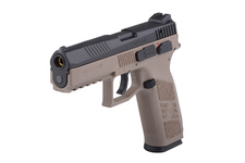 Pistolet GBB CZ P-09 flat dark earth - zestaw