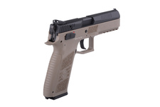 Pistolet GBB CZ P-09 flat dark earth - zestaw