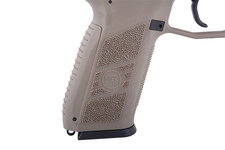 Pistolet GBB CZ P-09 flat dark earth - zestaw
