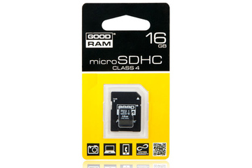 Karta pamięci Good RAM microSD 16GB + adapter SD